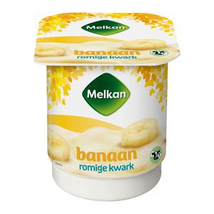 Melkan Halfvolle kwark banaan