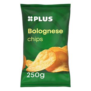 PLUS Chips bolognese