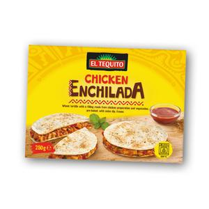 El Tequito Chicken enchilada