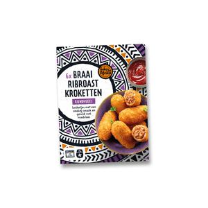 Soko la Afrika Braai ribroast-kroketten