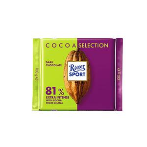 Ritter Sport Dark Chocolate Extra Intense 81% Ghana