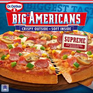 Dr. Oetker Big Americans pizza supreme