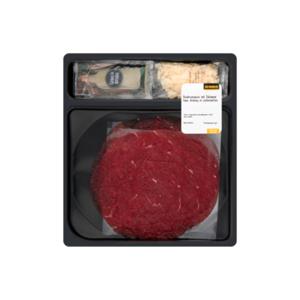 Jumbo Rundercarpaccio met Italiaanse Kaas, Dressing en Pijnboompitjes 123g