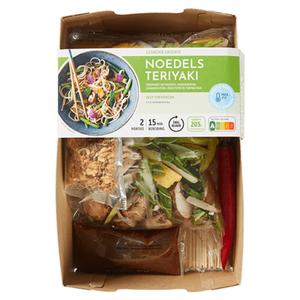 Fresh & Easy Gekoeld verspakket noedel teriyaki 2p