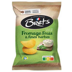 Brets Chips Cream Cheese & Herbs 125g