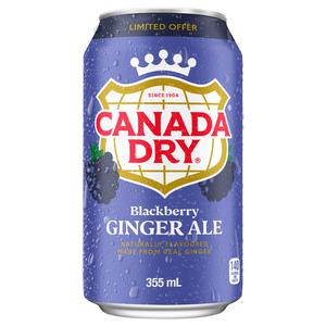 Canada Dry Blackberry Ginger Ale 355ml