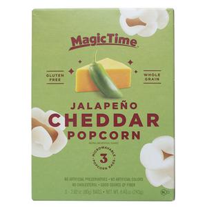 Magic Time jalapeno cheddar popcorn