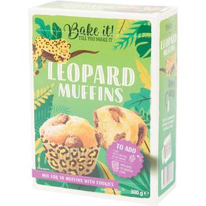 Bake it! Luipaard muffinmix