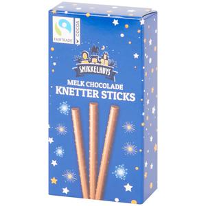 Smikkelhuys Melkchocolade knettersticks