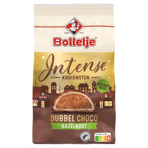 Bolletje Intense Kruidnoten Dubbel Choco Hazelnoot 225g