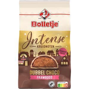 Bolletje Intense Kruidnoten Dubbel Choco Framboos 225g