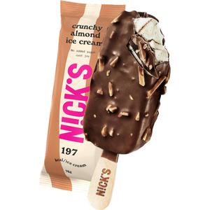 Nick's Icecream crunchy almond