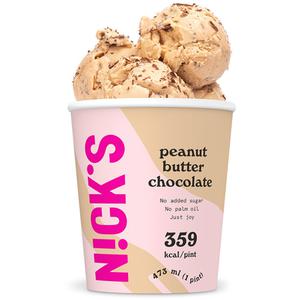 Nick's Icecream peanut butter chocolate