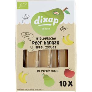 Dixap Biologische peer banaan appel ijsjes