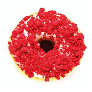 Dunkin Donut Red velvet cheesecake