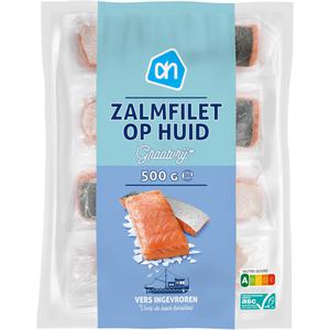 AH Zalmfilet op huid graatvrij