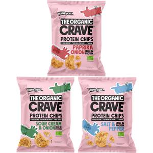 The Organic Crave proteine chips pakket