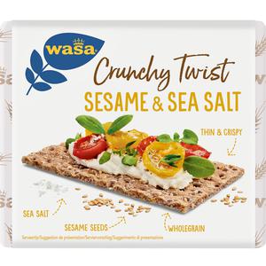 Wasa Crunchy twist sesam & sea salt