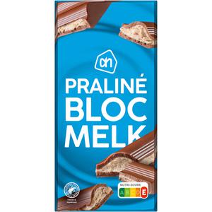 AH Praline bloc melk