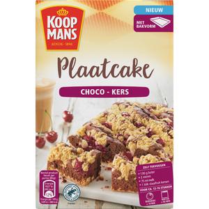 Koopmans Plaatcake choco kers