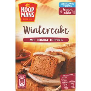 Koopmans Wintercake met romige topping