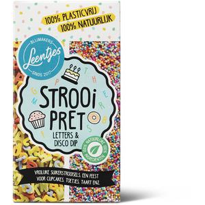 Leentjes Strooi pret letters & disco dip