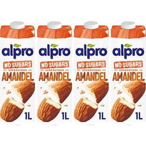 Alpro Amandeldrink zonder suikers 4-pakket