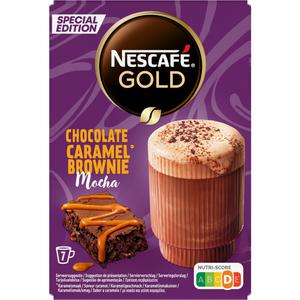 Nescafe Gold chocolate caramel brownie mocha