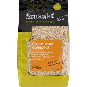 Smaakt Sesamzaad ongepeld