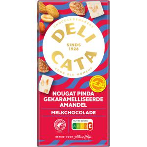 Delicata Nougat pinda gekaramelliseerde amandel