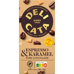 Delicata Espresso & karamel pure chocolade