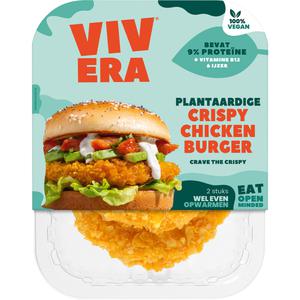 Vivera Plantaardige crispy chicken burger