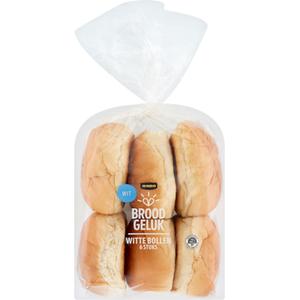 JUMBO Broodgeluk - Witte Bollen - 6 Stuks