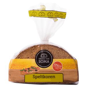 Brood van Soma Speltkoren Bruin Meergranenbrood 300g