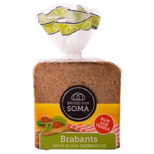 BROOD VAN SOMA Soma Brabants bruin rogge-tarwebrood 200g