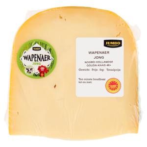 Jumbo Wapenaer Jong Noord Hollandse Gouda-Kaas 48+ ca. 434g