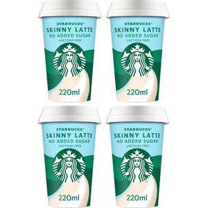 Jumbo Starbucks Chilled Coffee Skinny Latte ijskoffie 4 x 220ml