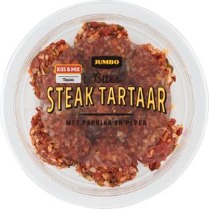 Jumbo Bites Steak Tartaar met Paprika en Peper 90g