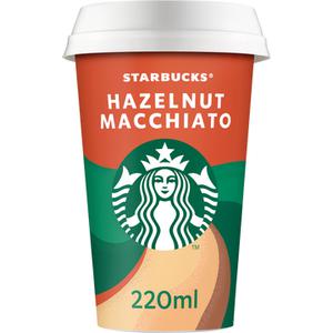 Jumbo Starbucks Chilled Coffee Hazelnut Macchiato 3 x 220ml