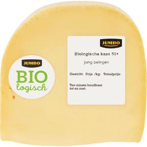 Jumbo Biologische Kaas 50+ Jong Belegen Stuk ca. 450g