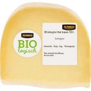 Jumbo Biologische Kaas 50+ Belegen Stuk ca. 450g