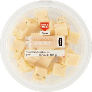 Jumbo Kaasblokjes Kruiden 100g