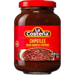 La Costena Diced chipotle peper