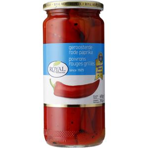 Royal Mediterranean Geroosterde Rode Paprika 465g