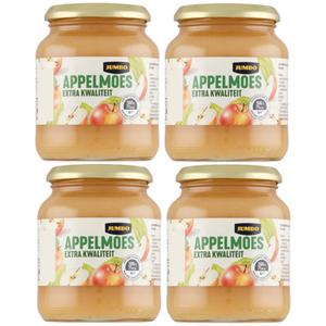 Jumbo Appelmoes Extra Kwaliteit 4 x 355g