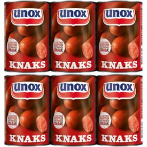 Jumbo Unox Knakworst Knaks 6 x 400g