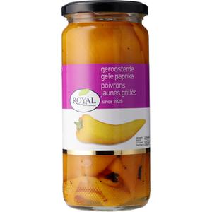 Royal Mediterranean Geroosterde Gele Paprika 465g