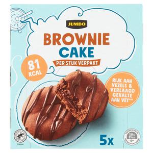 Jumbo Gevulde Vezel Cakes Brownie 120g