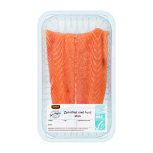 Jumbo Verse Zalmfilet met Huid ca. 280g