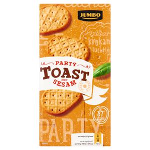 Jumbo Party Toast met Sesam 150g